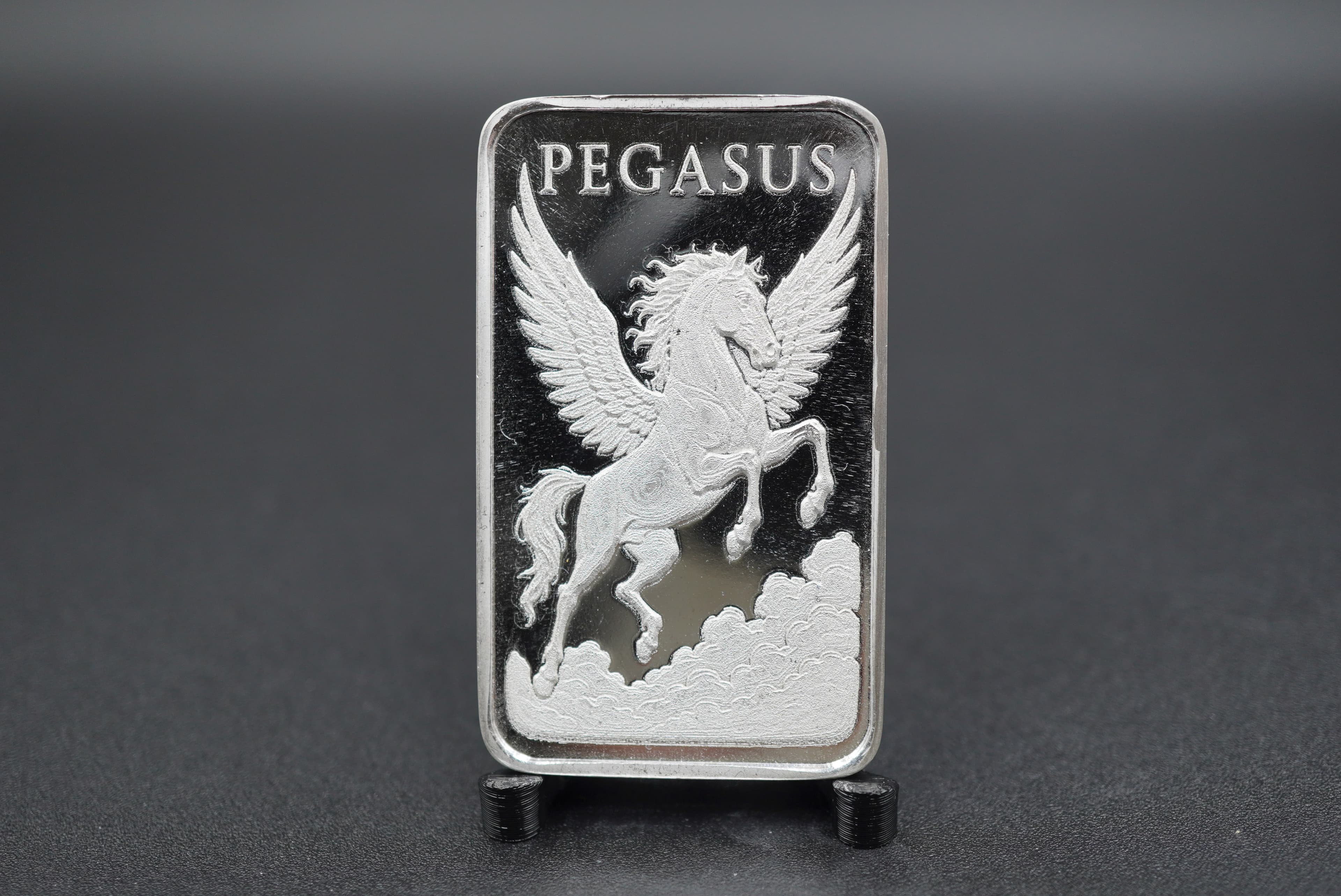 1oz Fine Silver Pegasus Bar