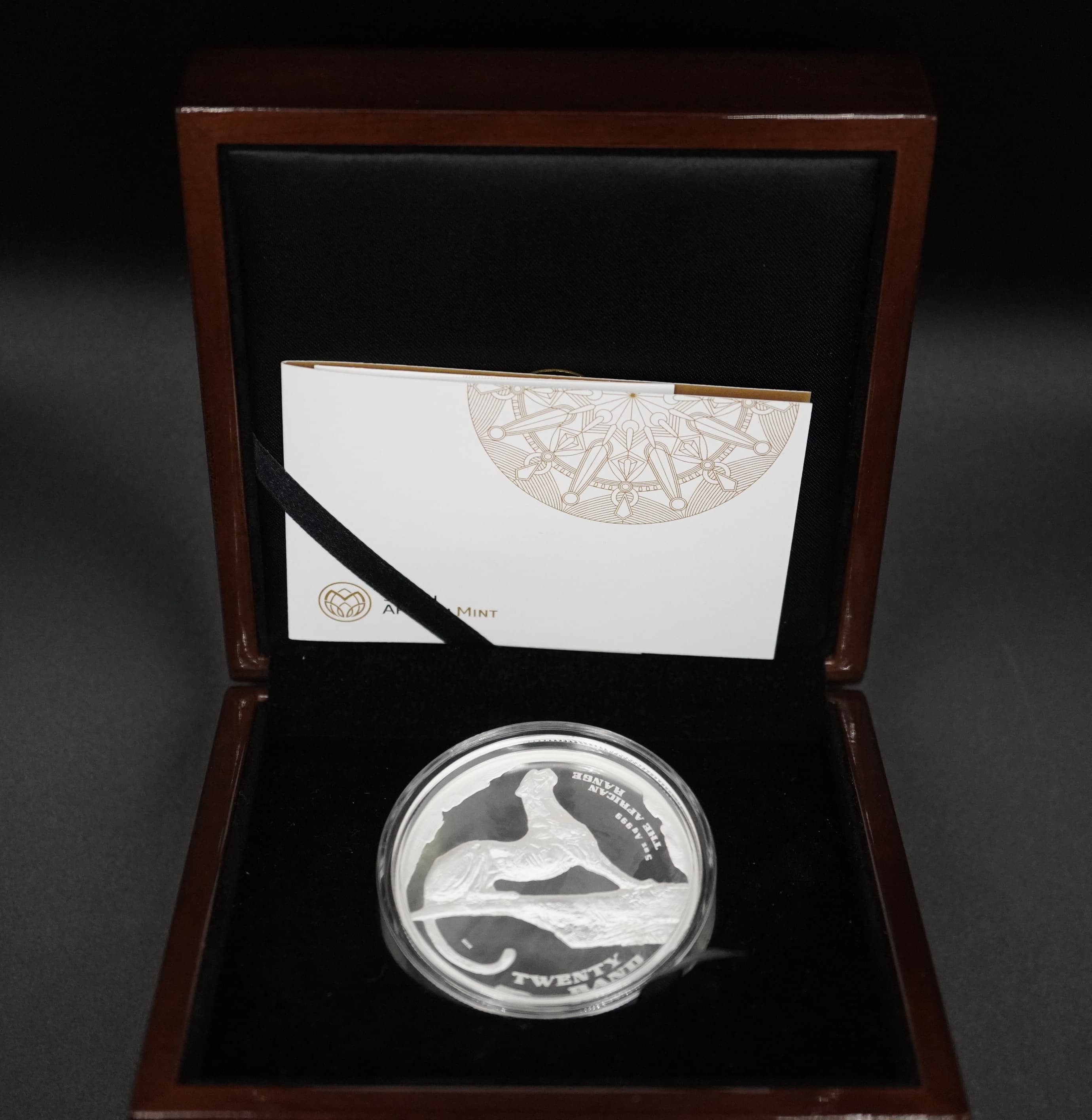 2026 S.Africa R20 5oz-Fine Silver Coin High Relief, Proof