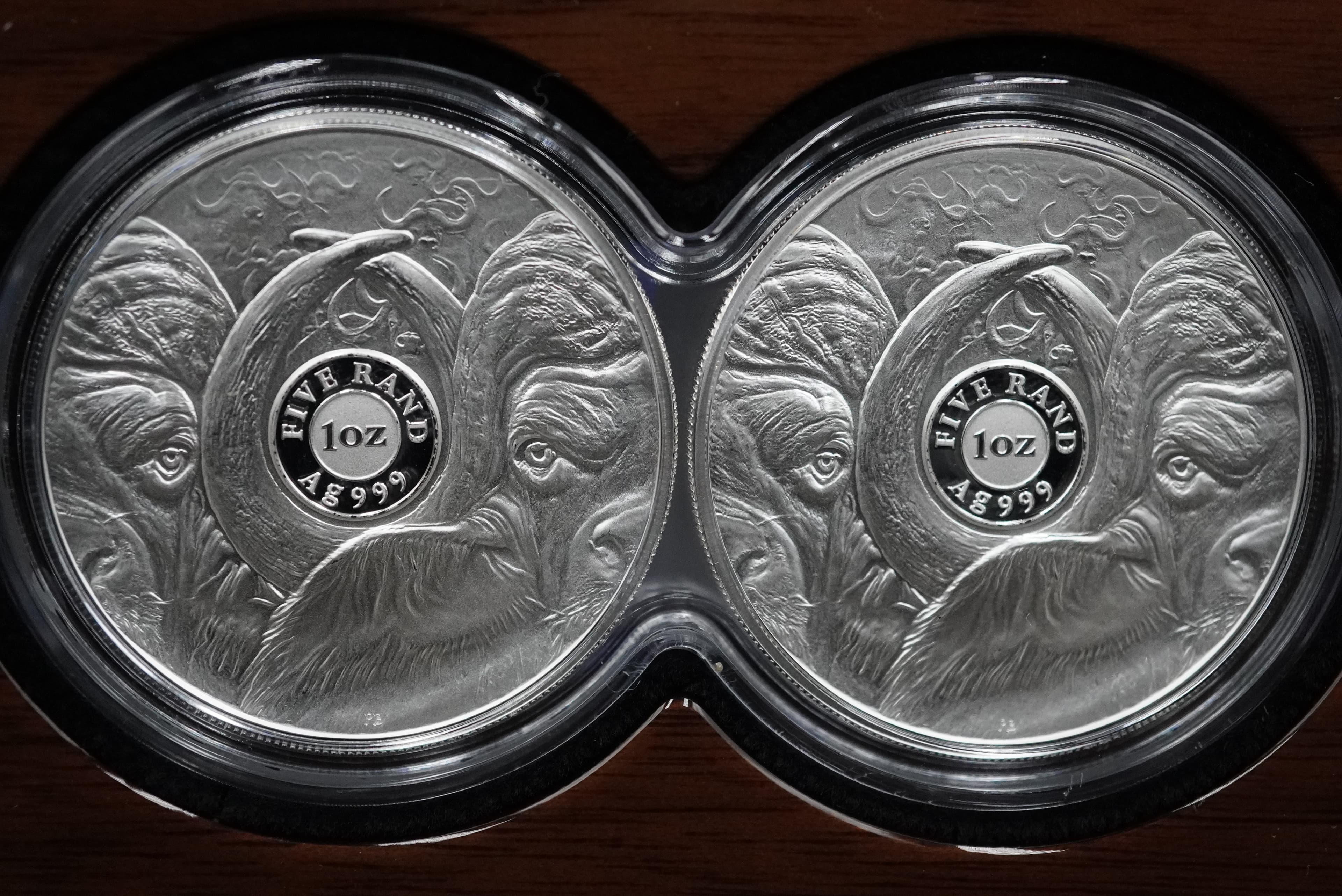 2023 S.Africa Big Five Double Proof Buffalo Silver Set Coin Series II