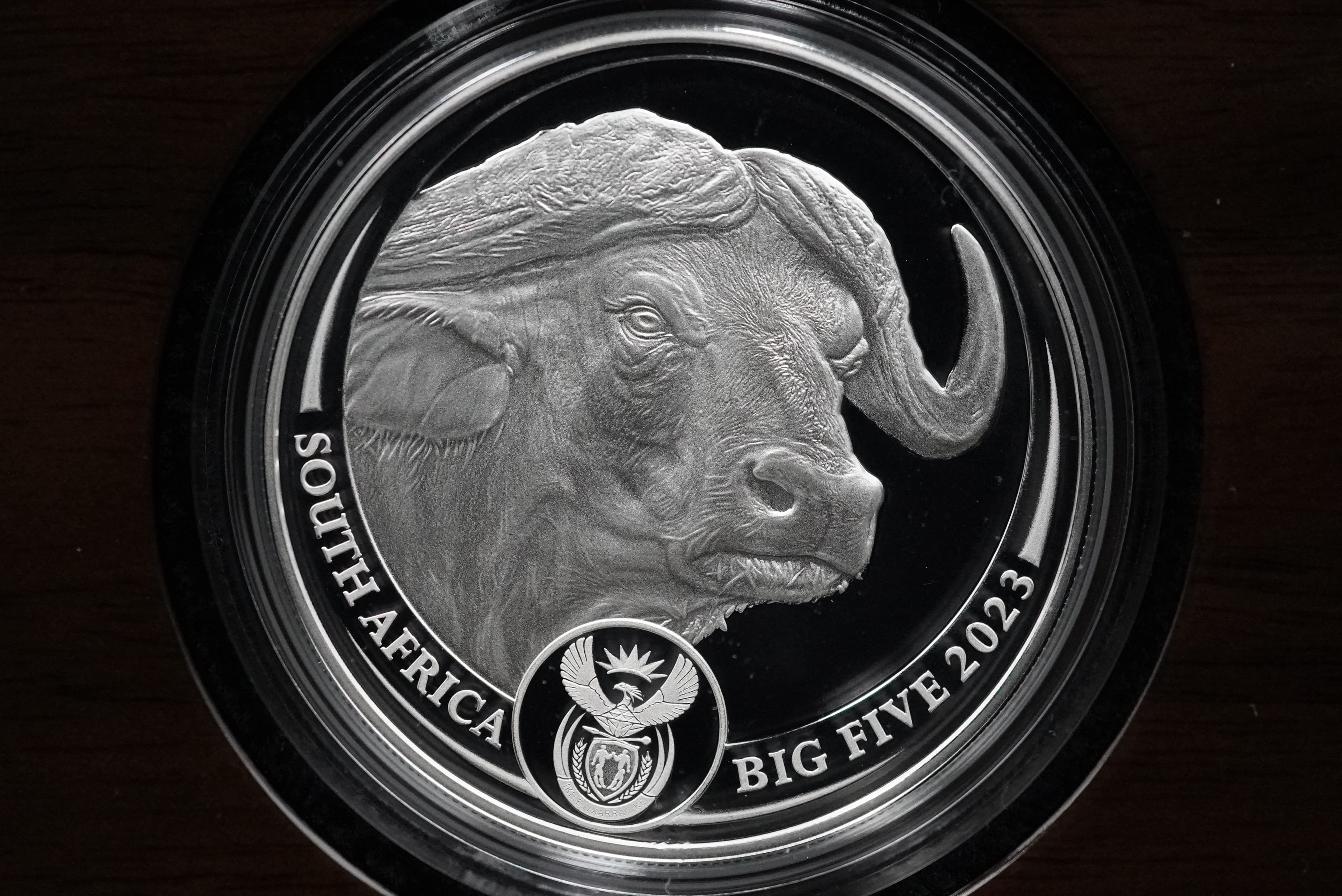 2023 S.Africa Big Five Double Proof Buffalo Silver Set Coin Series II