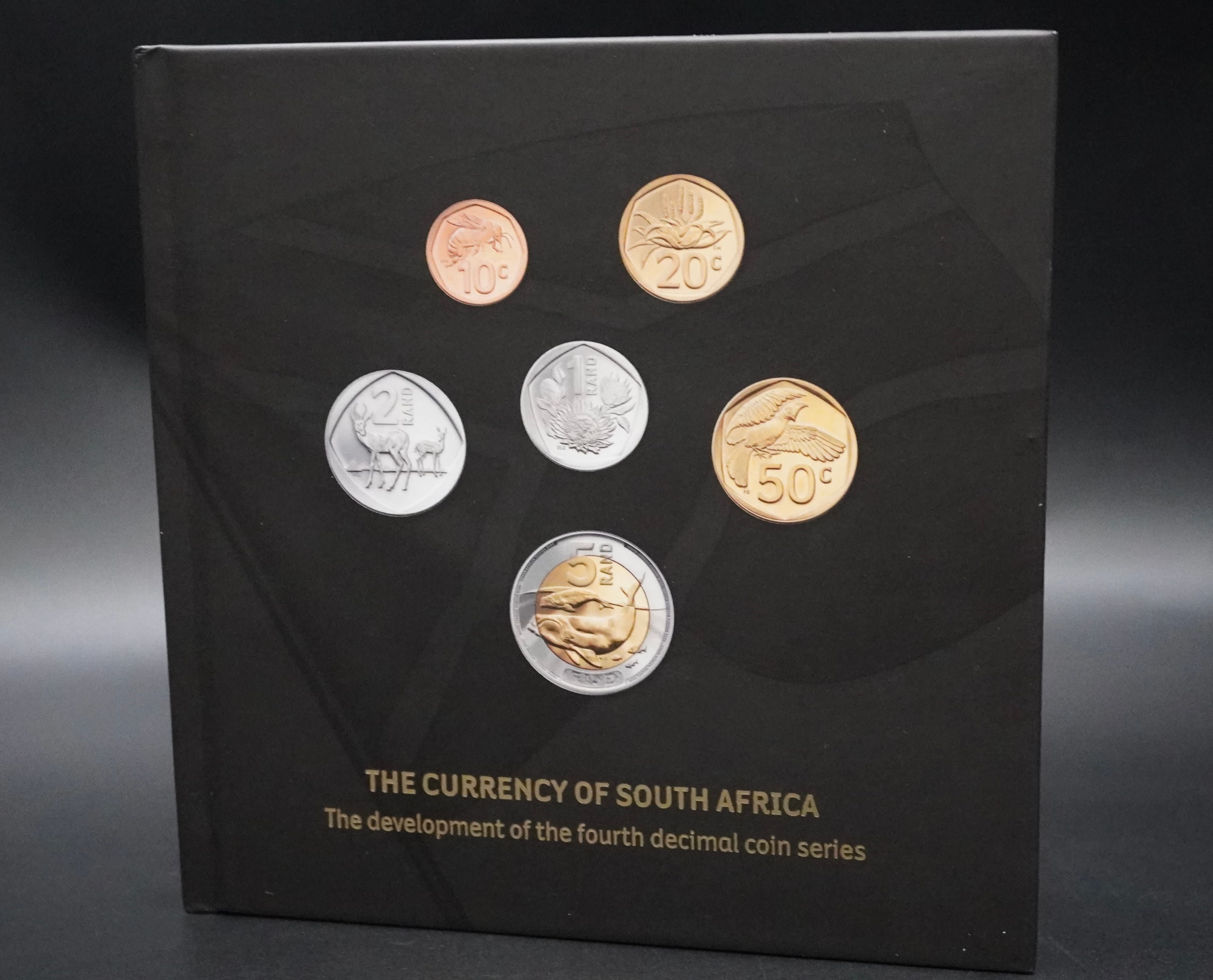 2025 S.Africa Silver Proof Set with Book:The Currency of South Africa:The Development of the Fourth Decimal Coin Series