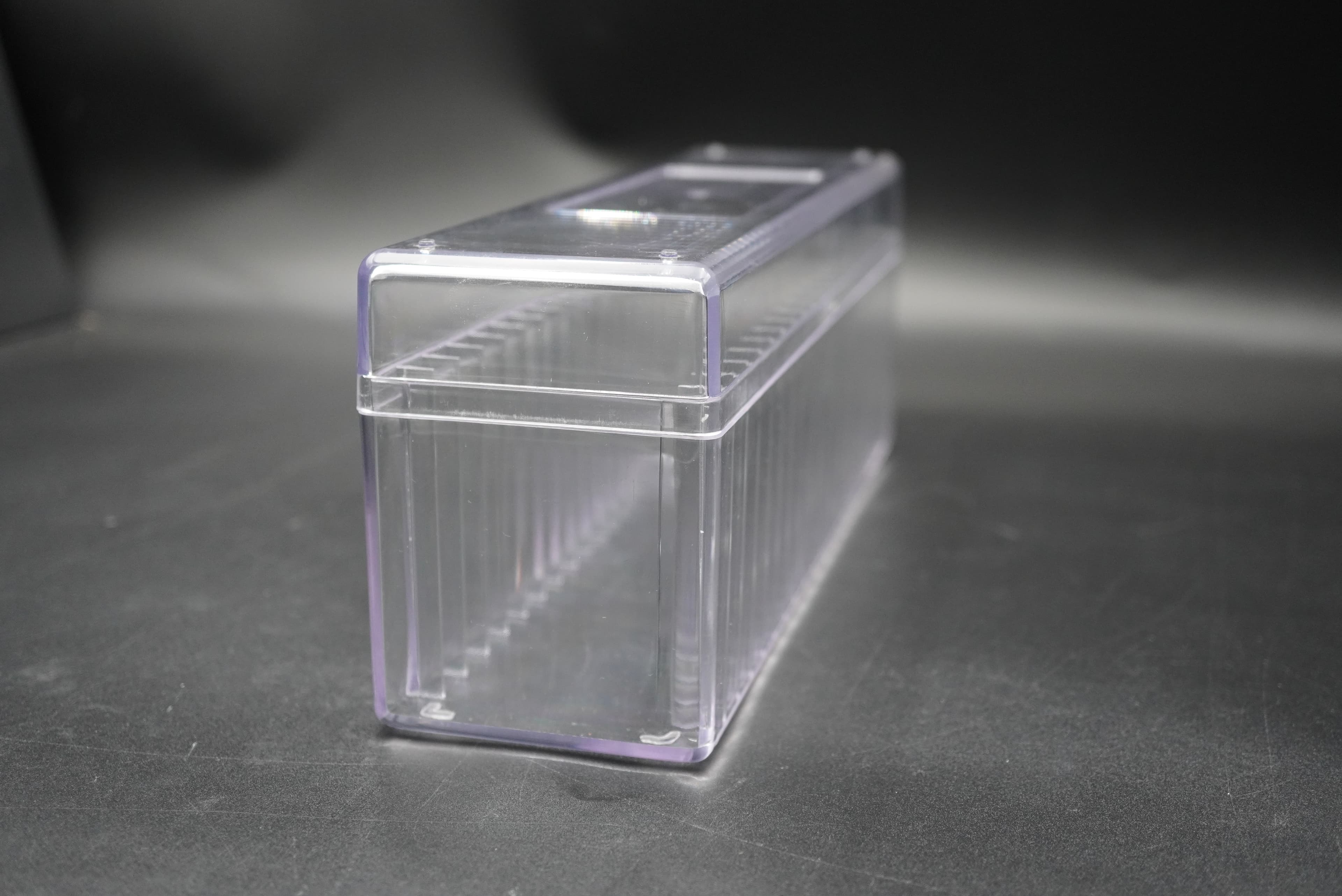 Transparent Graded Coin Slab Storage Box – Holds 20 Slabs