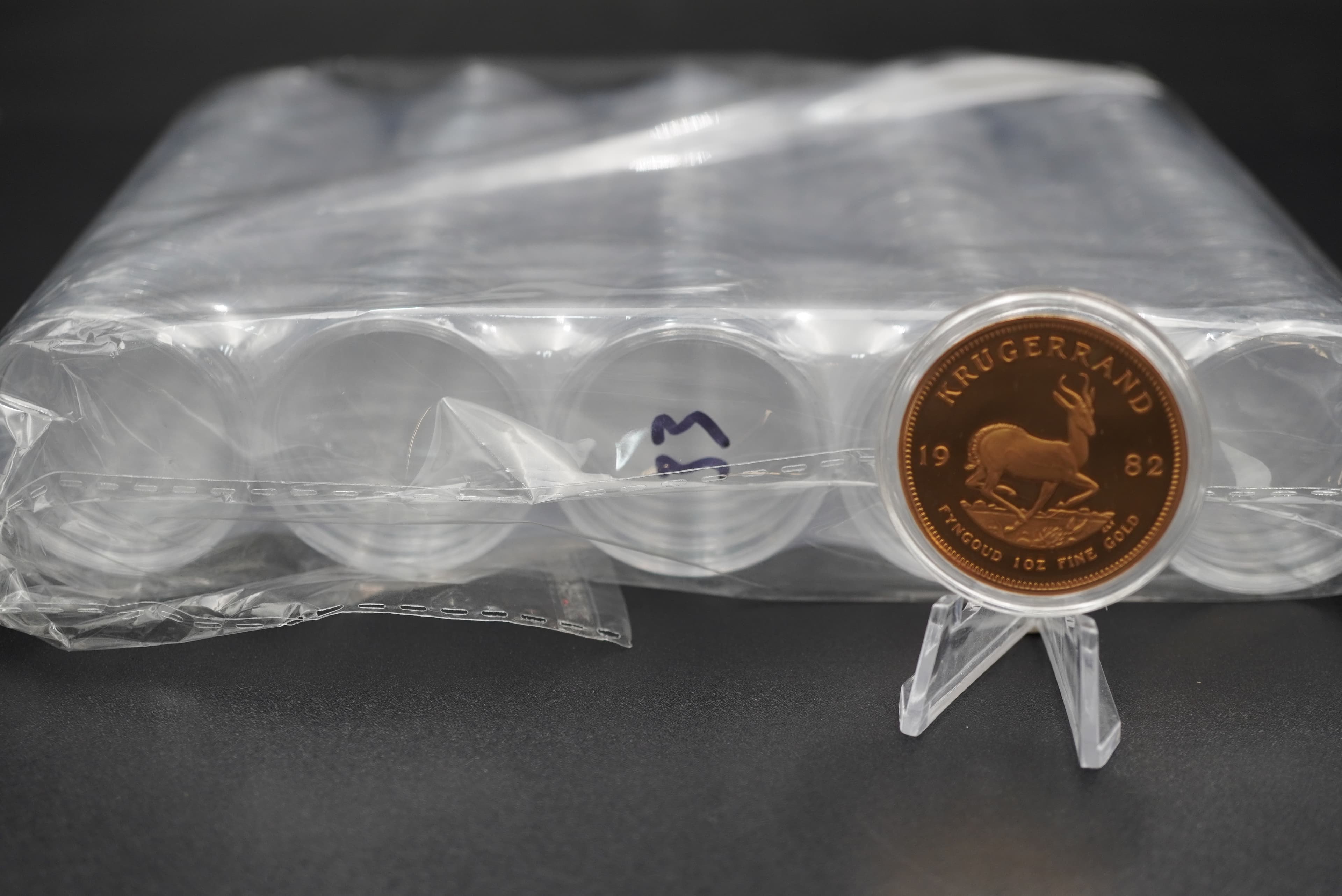 33mm Plastic Coin Capsules (100pax)