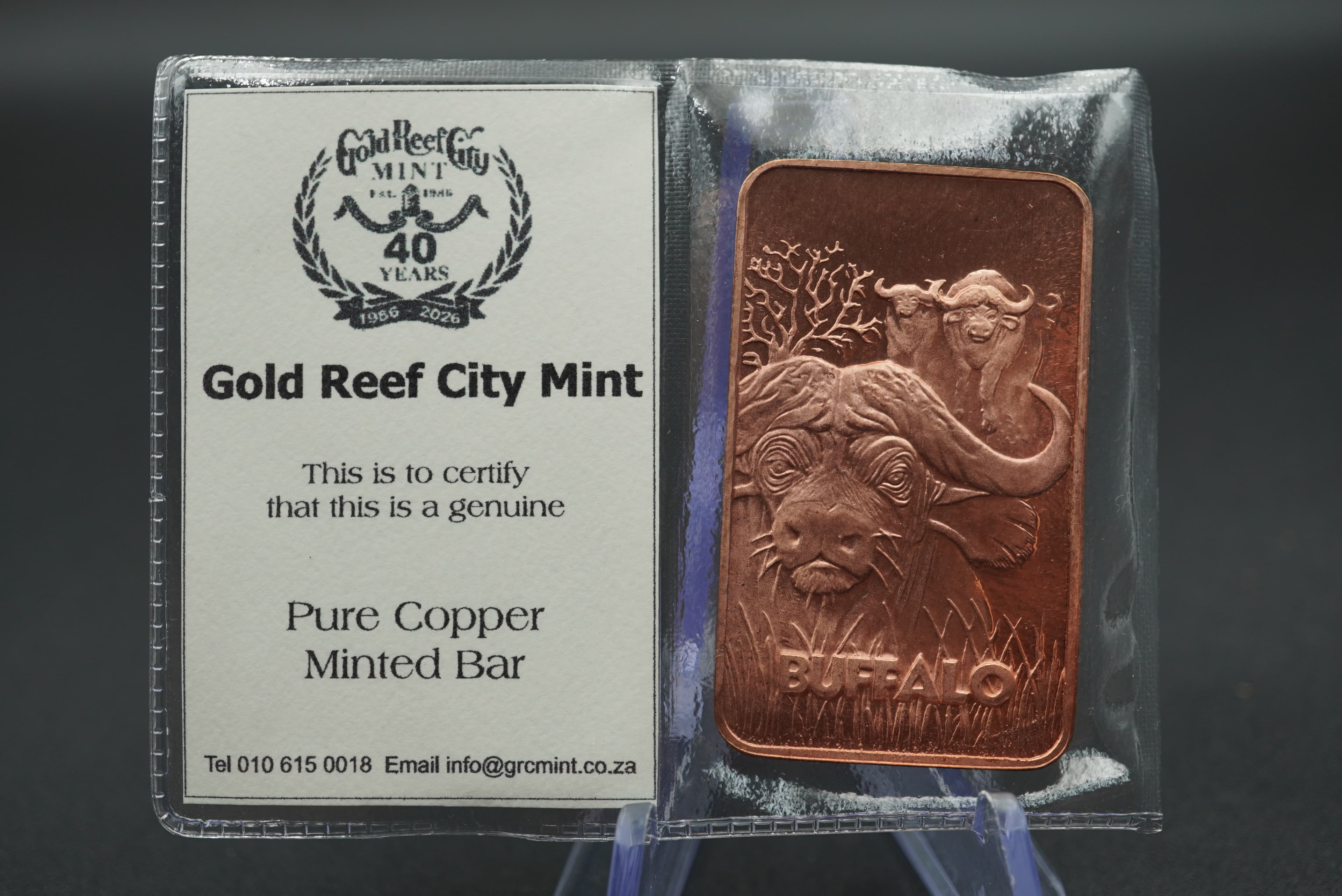 GRC Buffalo Pure Copper Bar