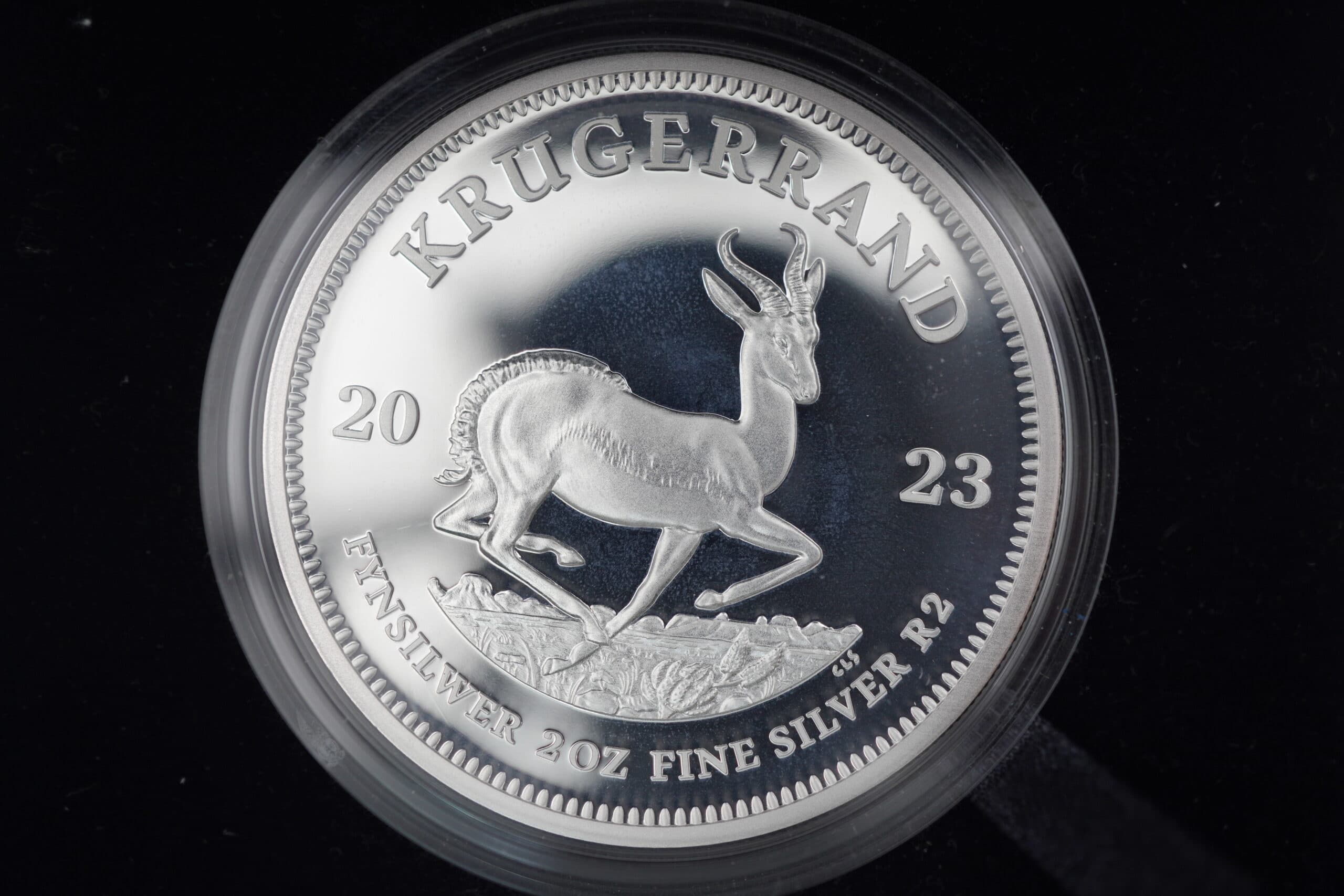 2023 2 oz proof silver Krugerrand