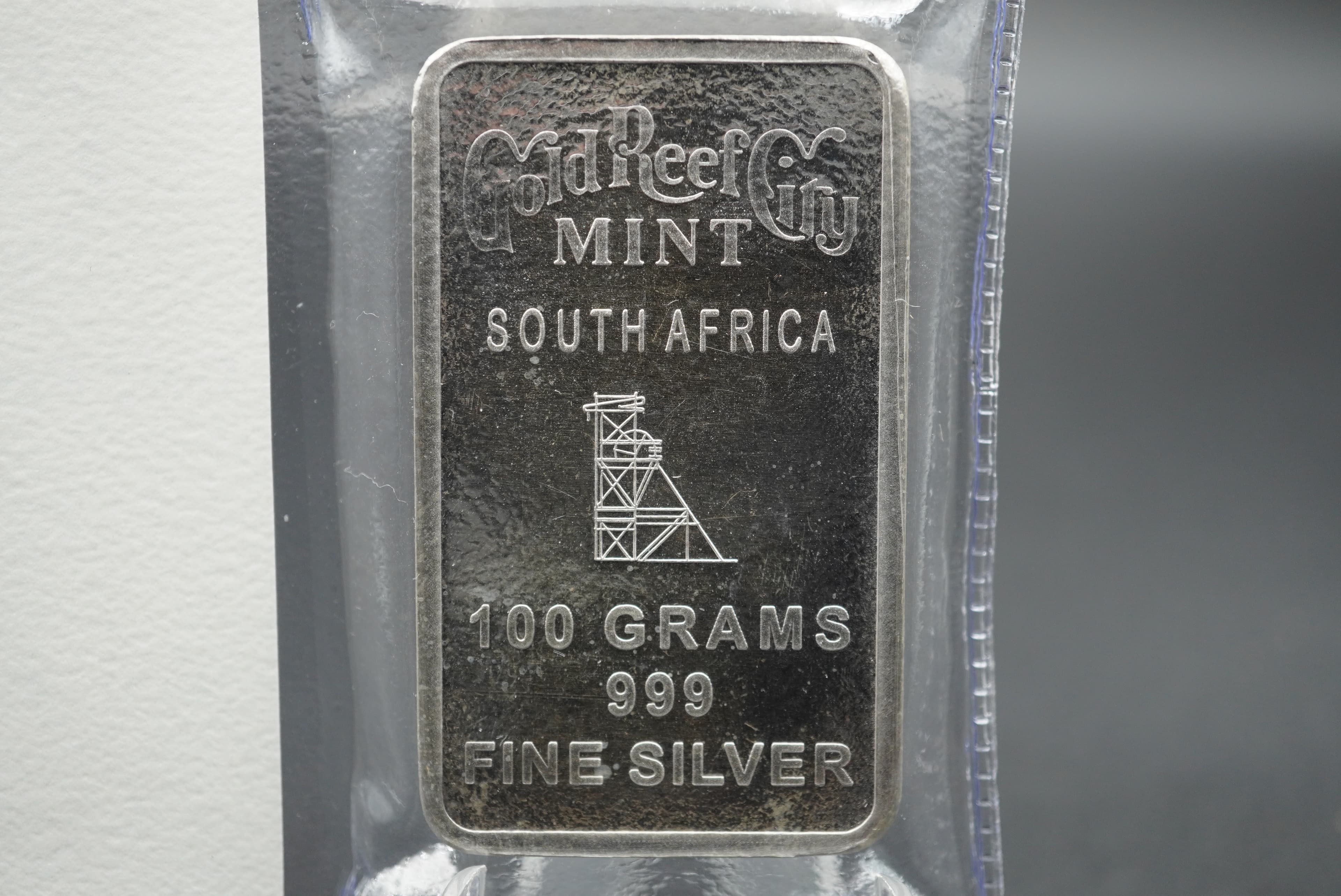 GRC Big Five 100g Fine Silver Bar Lion