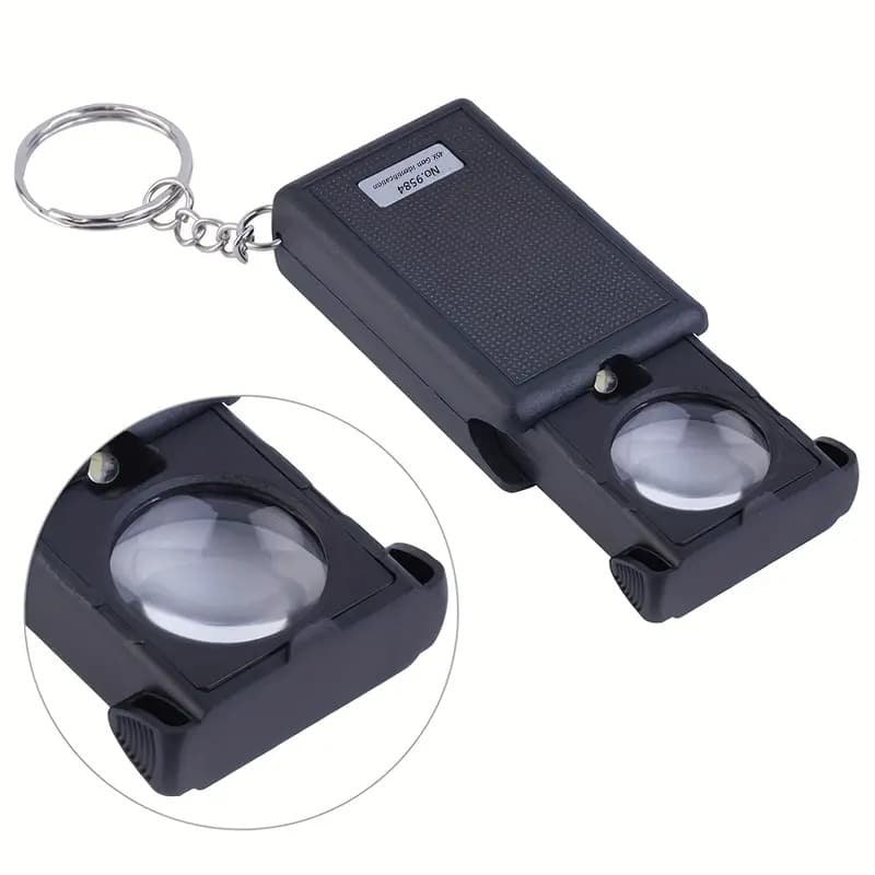 45X LED Handheld Magnifying Glass