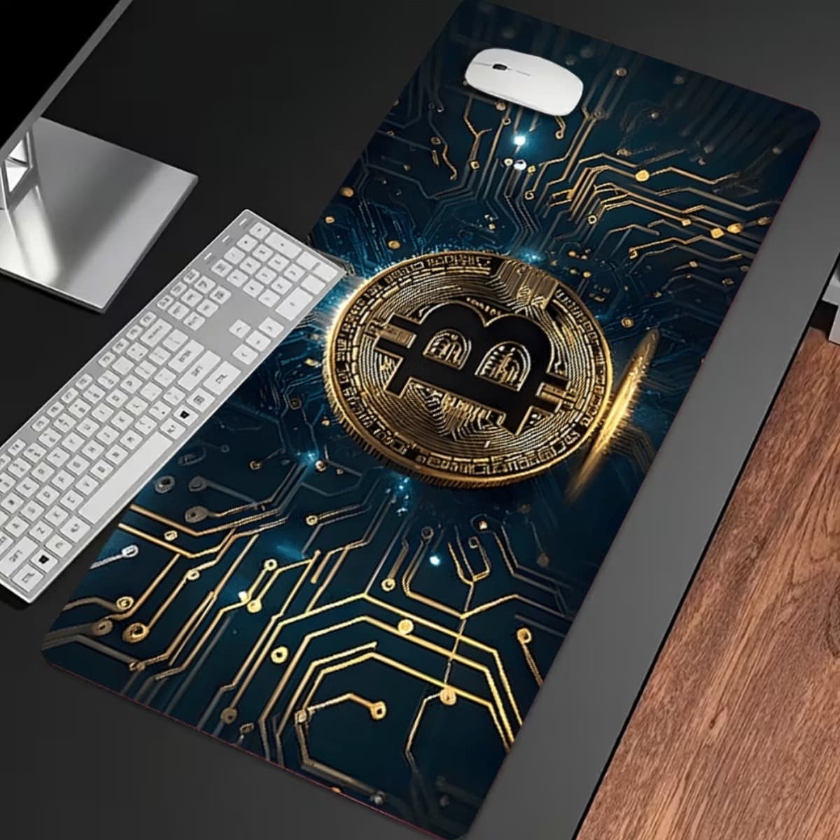 Desk Mat- Blockchain Circuit XXL – Blockchain Edition