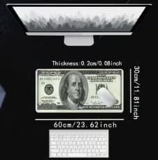 Desk Mat-100 Dolar Bill XL – Collector’s Dollar Edition