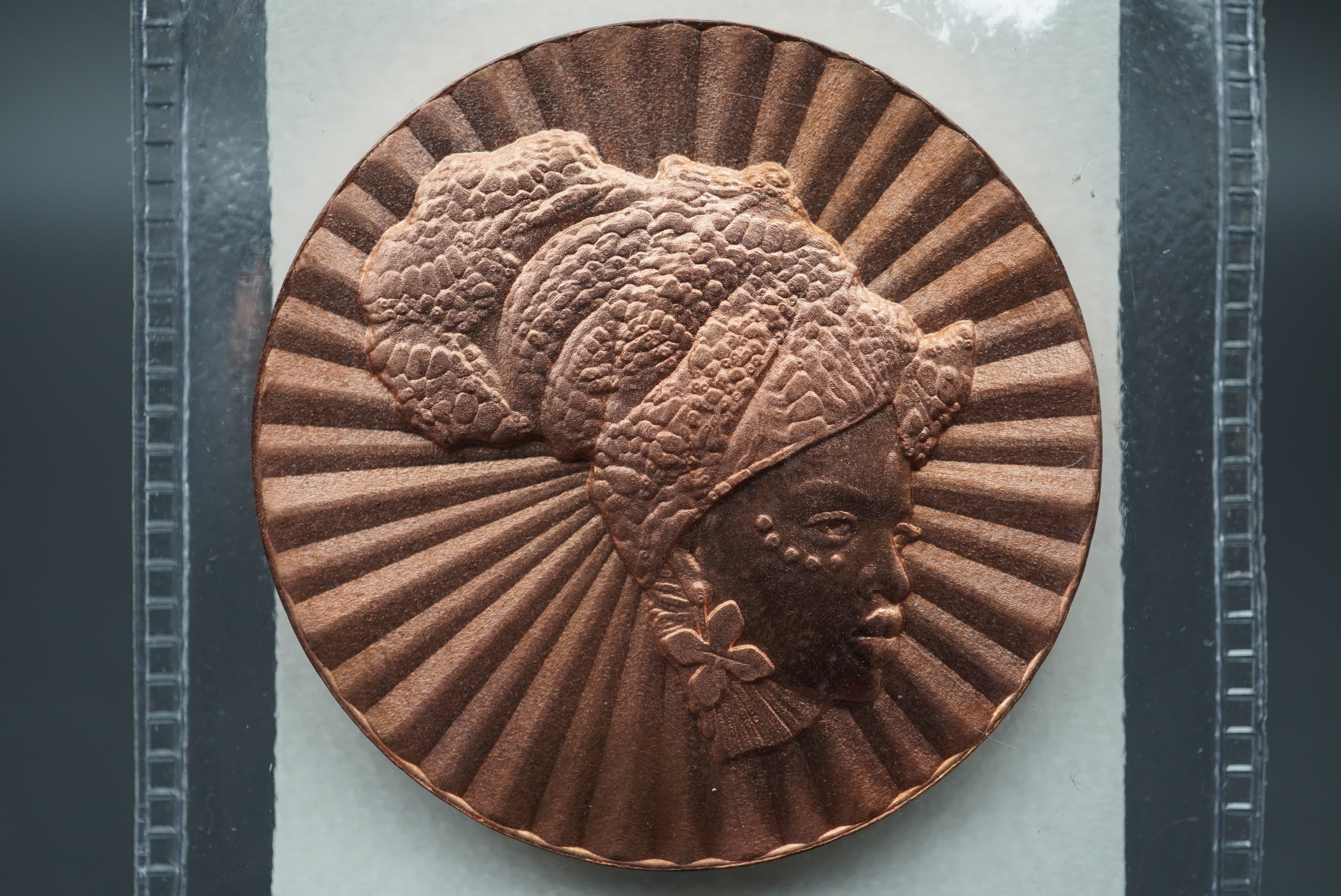 GRC Mama africa Pure Copper 1oz Coin