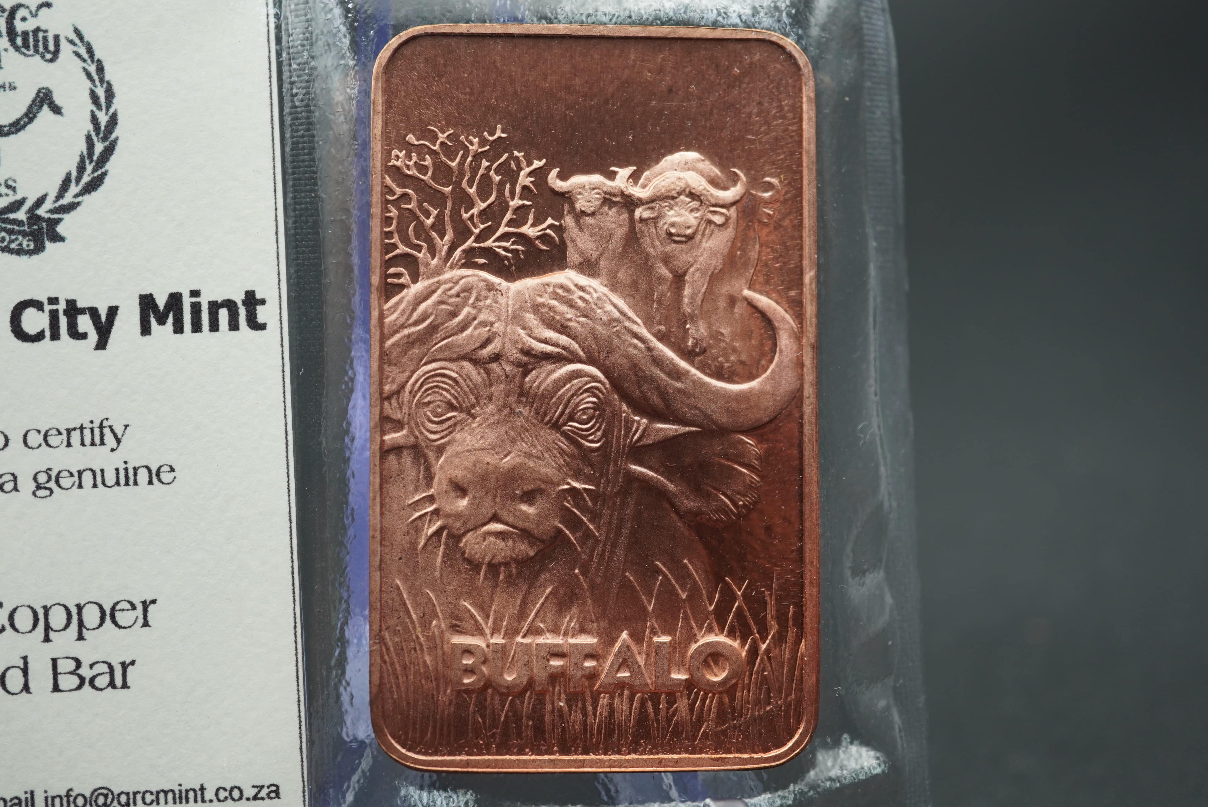 GRC Buffalo Pure Copper Bar