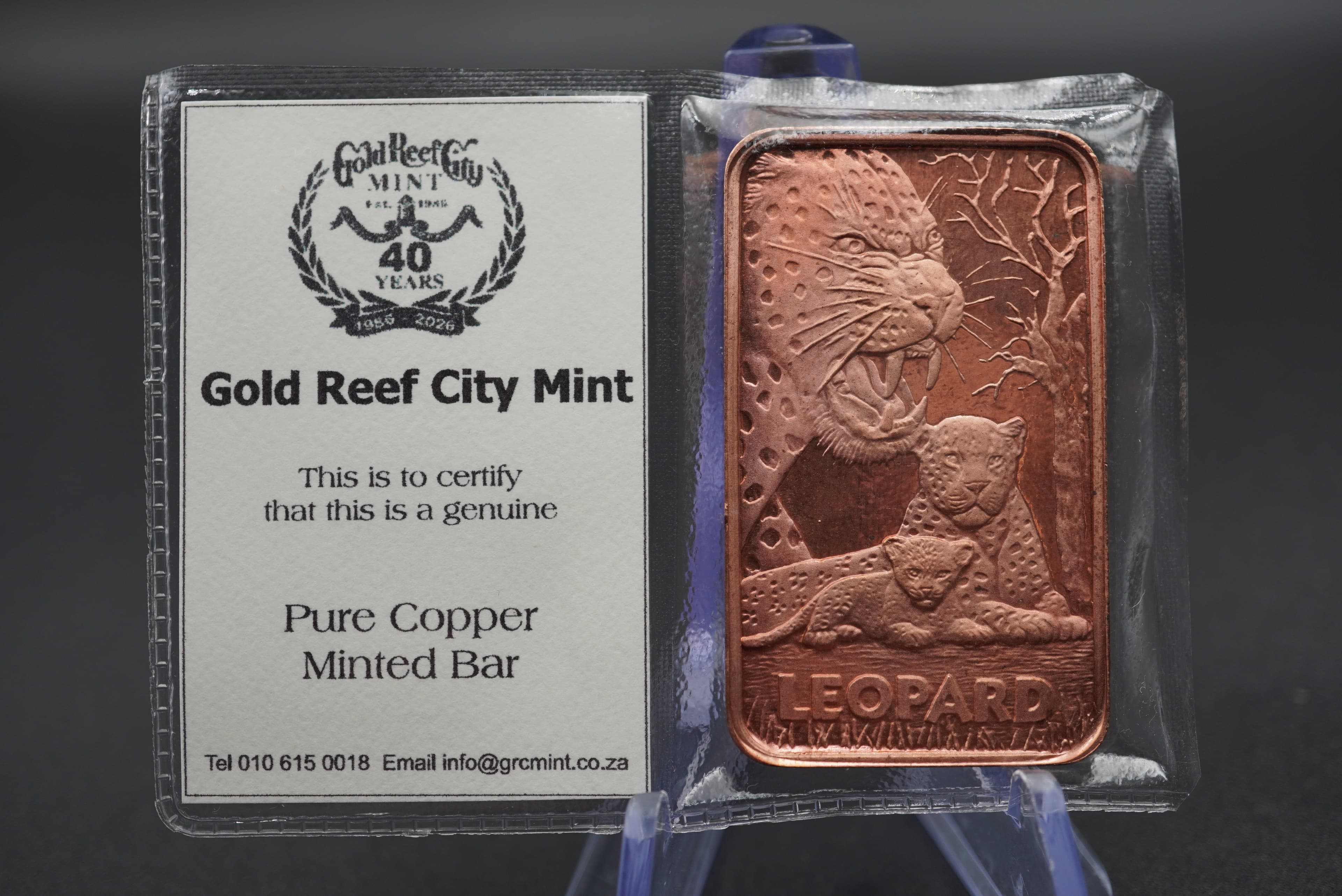 GRC Leopard Pure Copper Bar