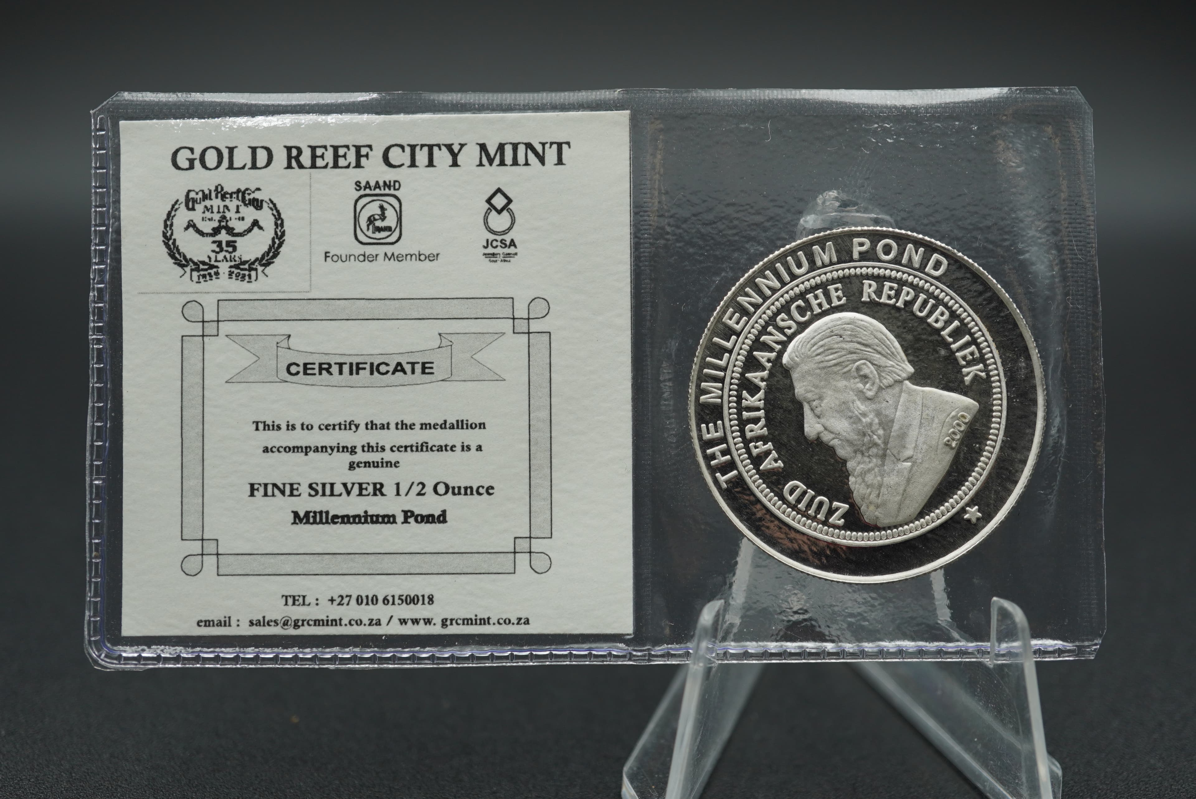 GRC Millennium Pond Fine Silver 1/2oz Coin