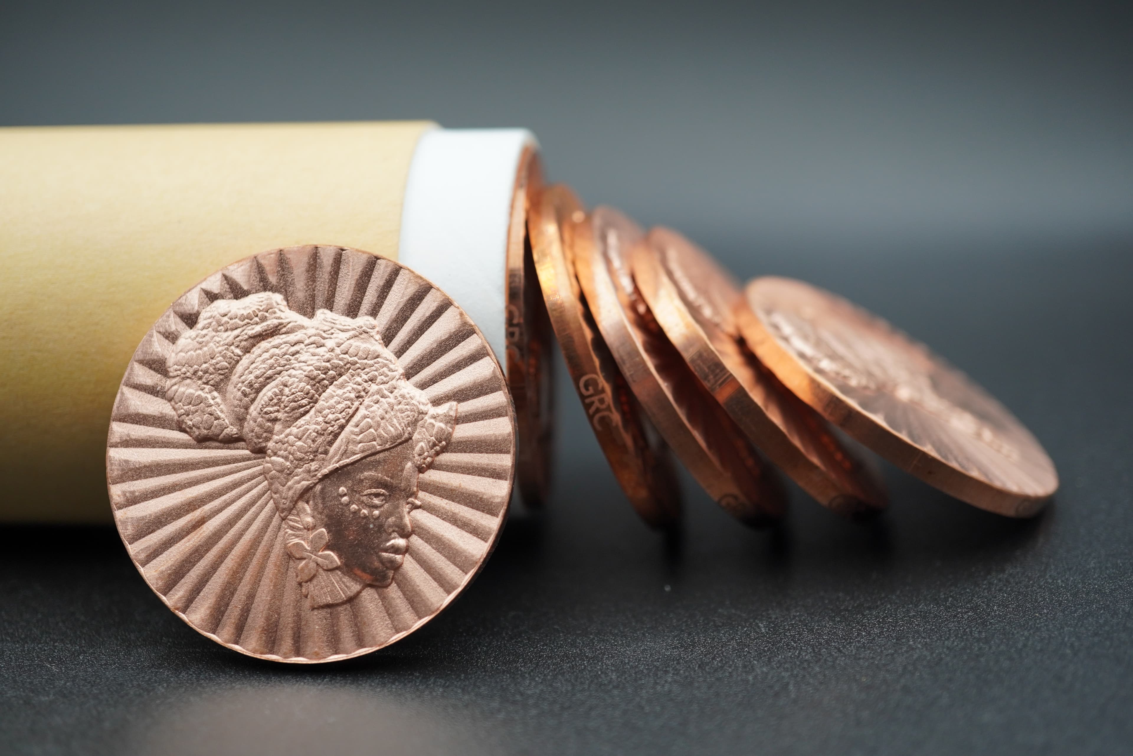 GRC Mamma Africa Pure Copper Coin