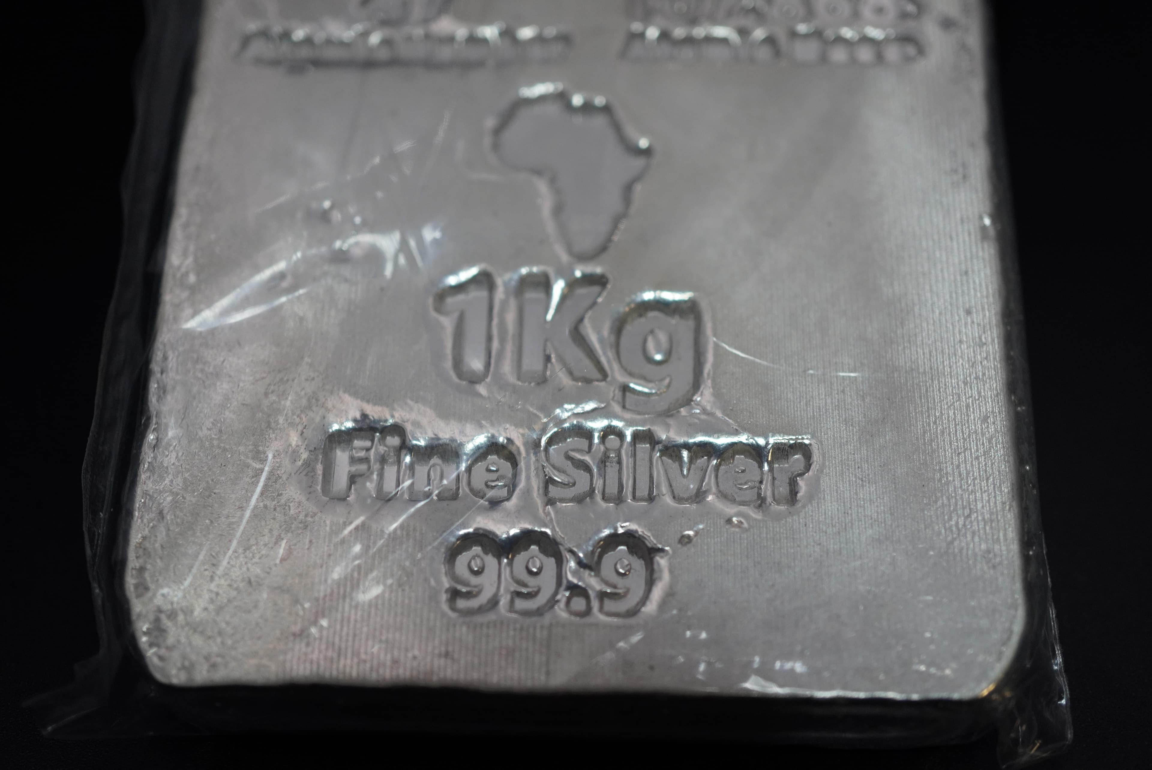 GRC Atomic structure 1kg Fine silver bar