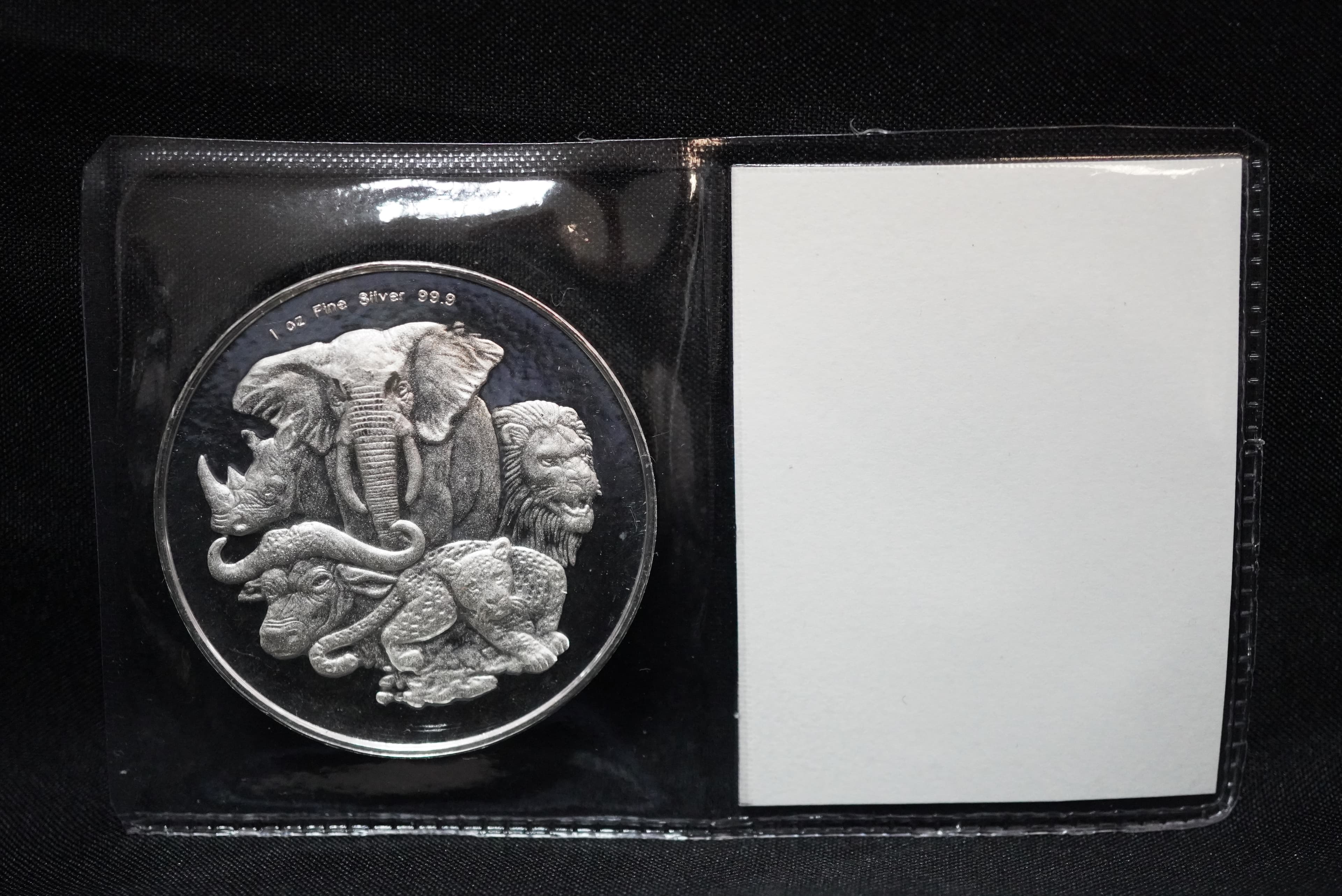 GRC Big Five Lion 1oz Medallion