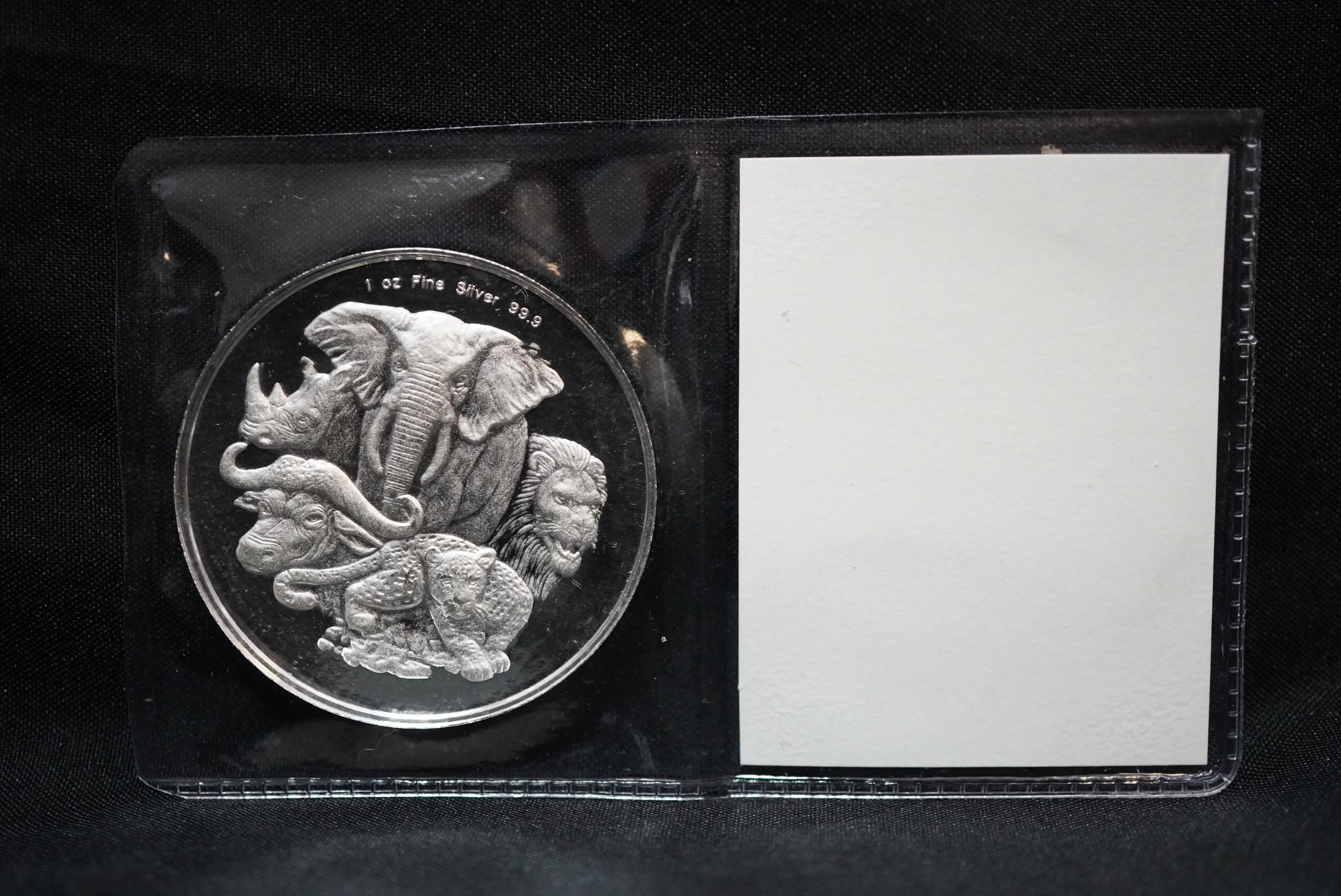 GRC Big Five Leopard 1oz Medallion