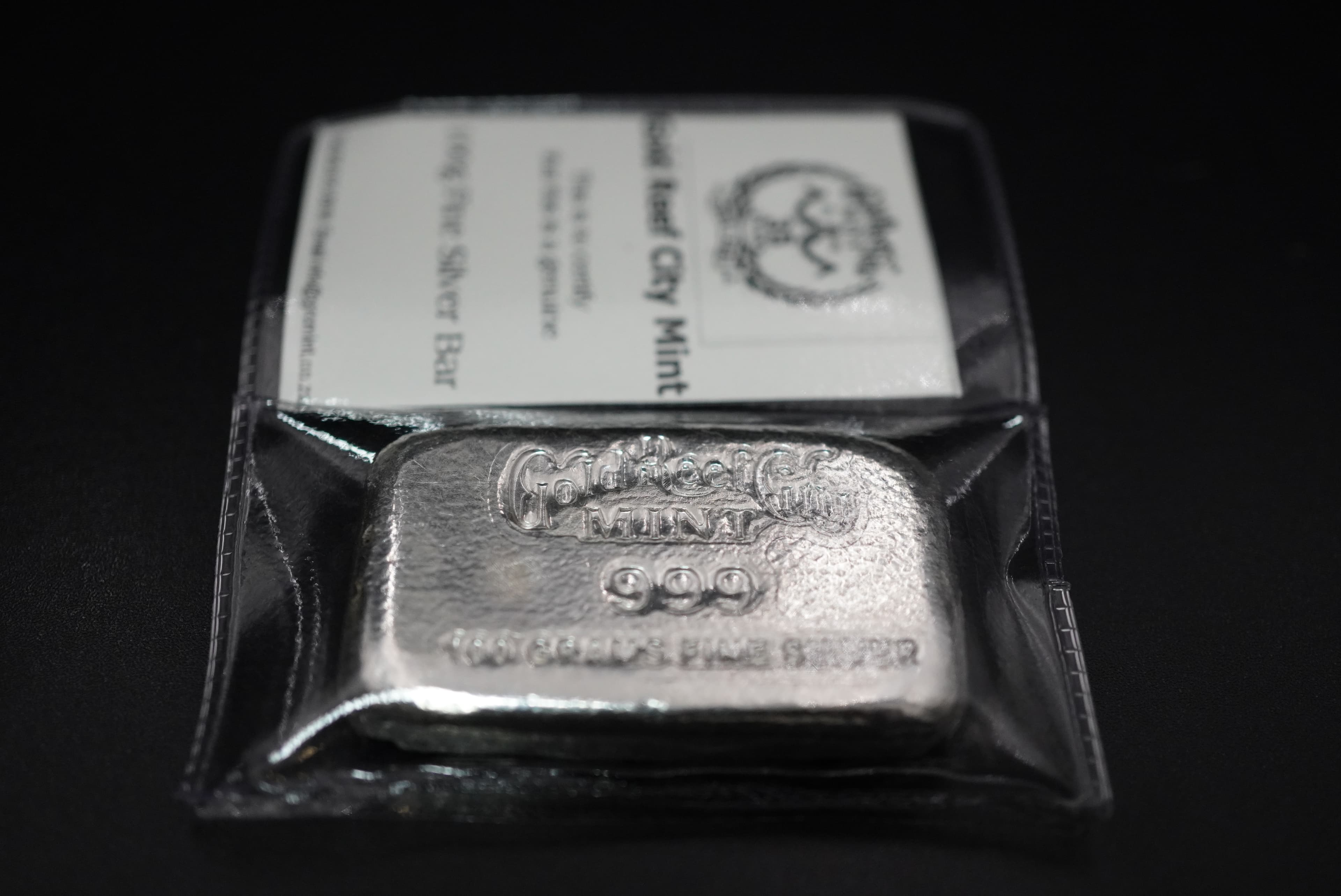 GRC 100g Fine Silver Bar