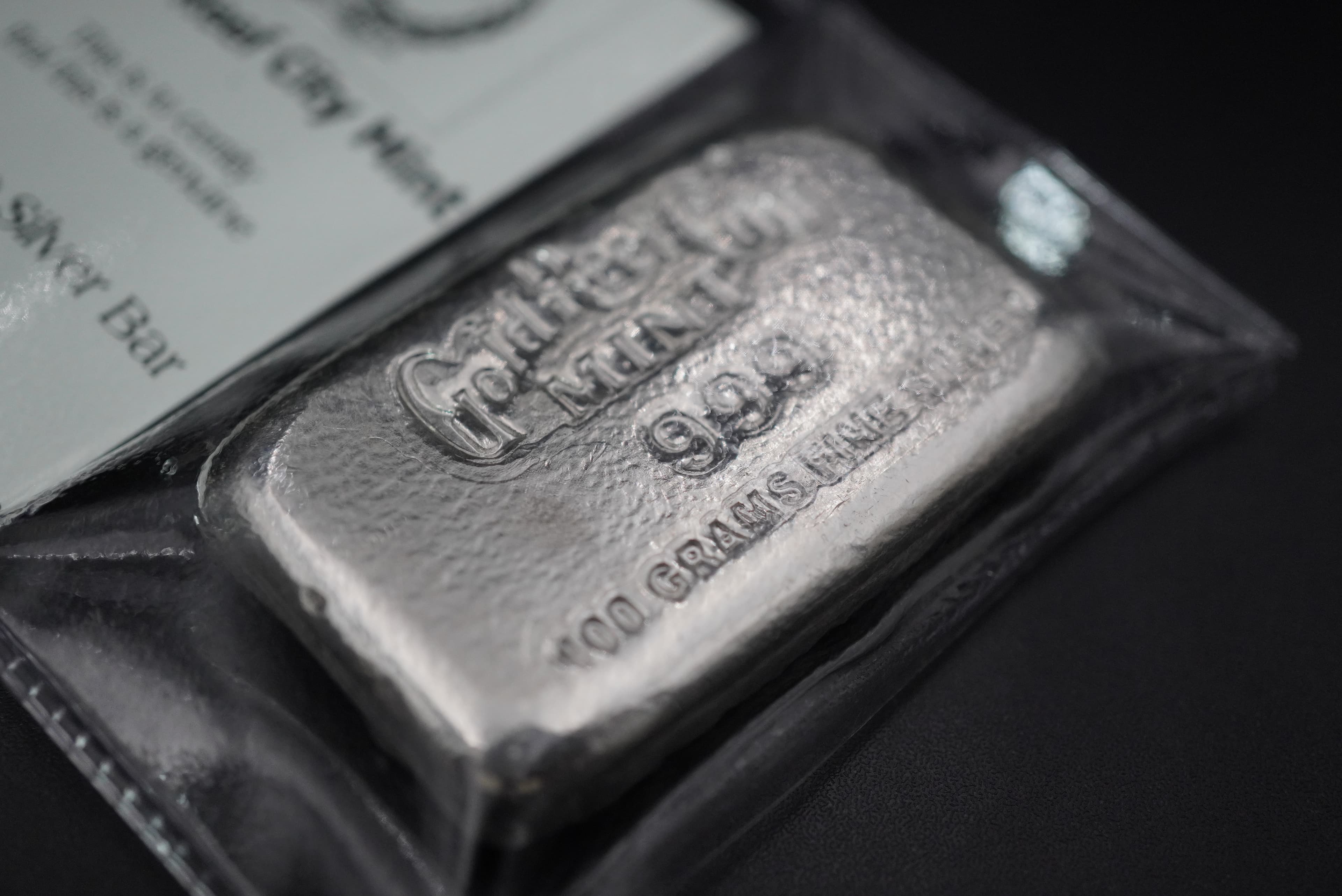 GRC 100g Fine Silver Bar