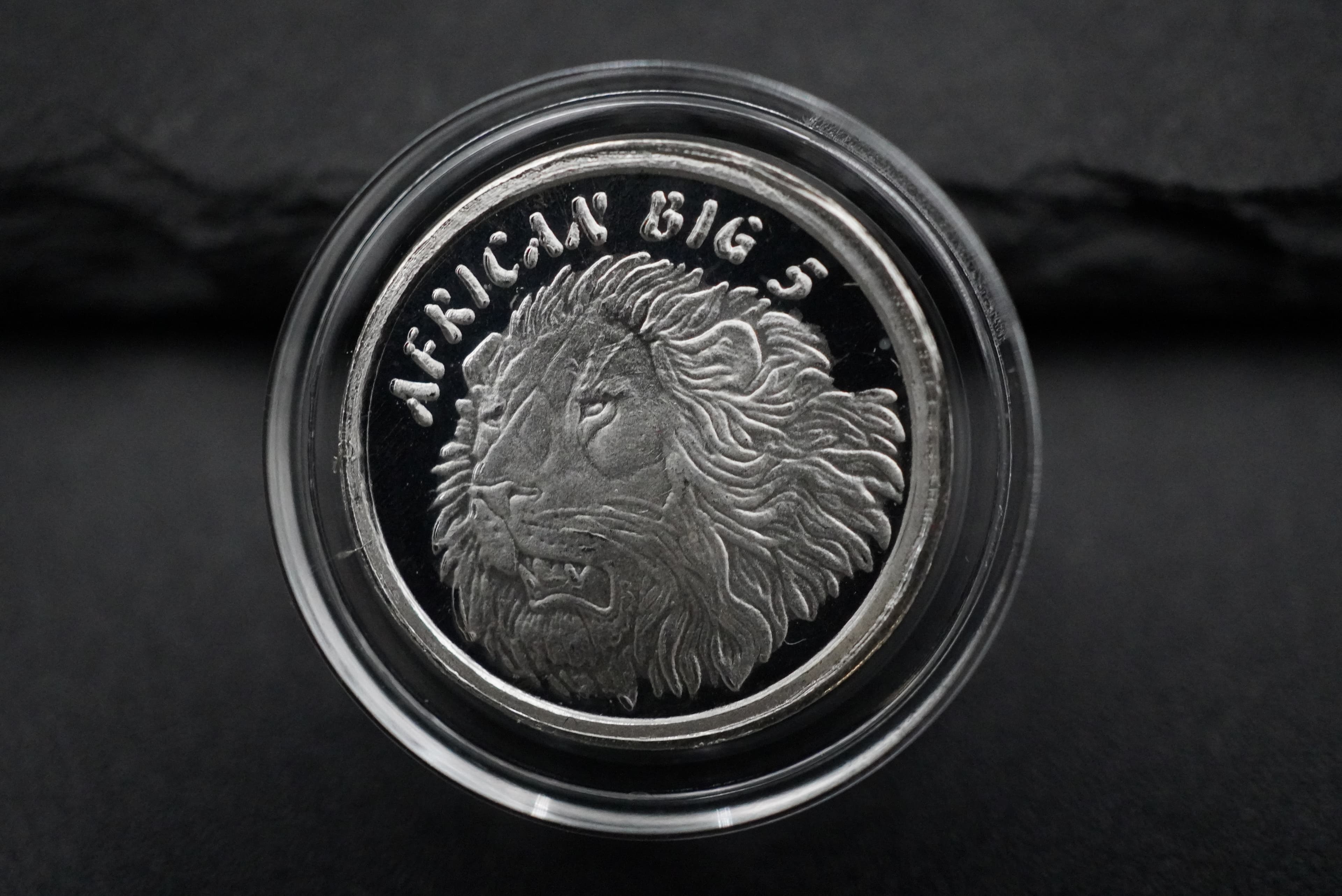 GRC Big Five x5 1/10oz Fine Silver Meddalion Set