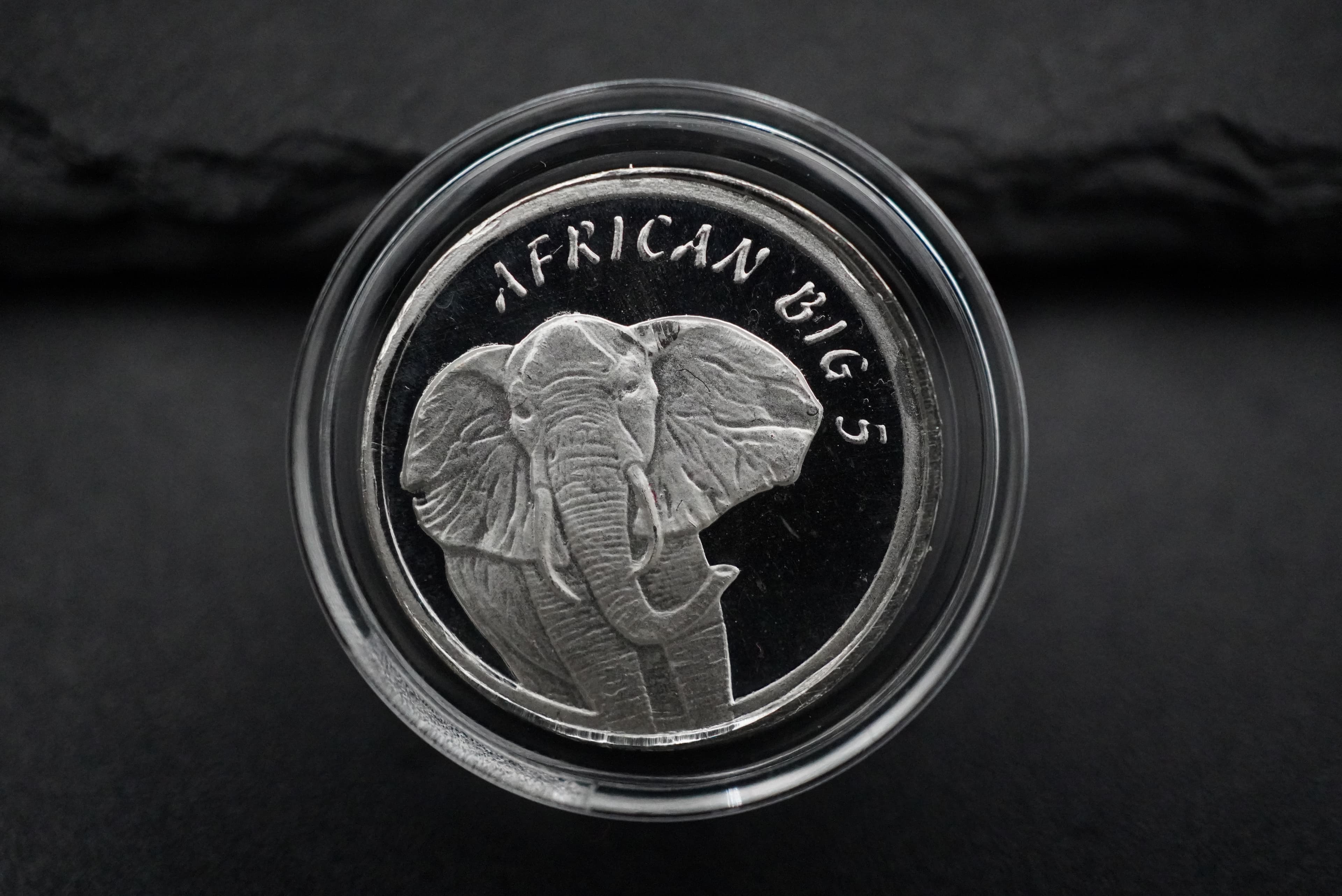 GRC Big Five x5 1/10oz Fine Silver Meddalion Set