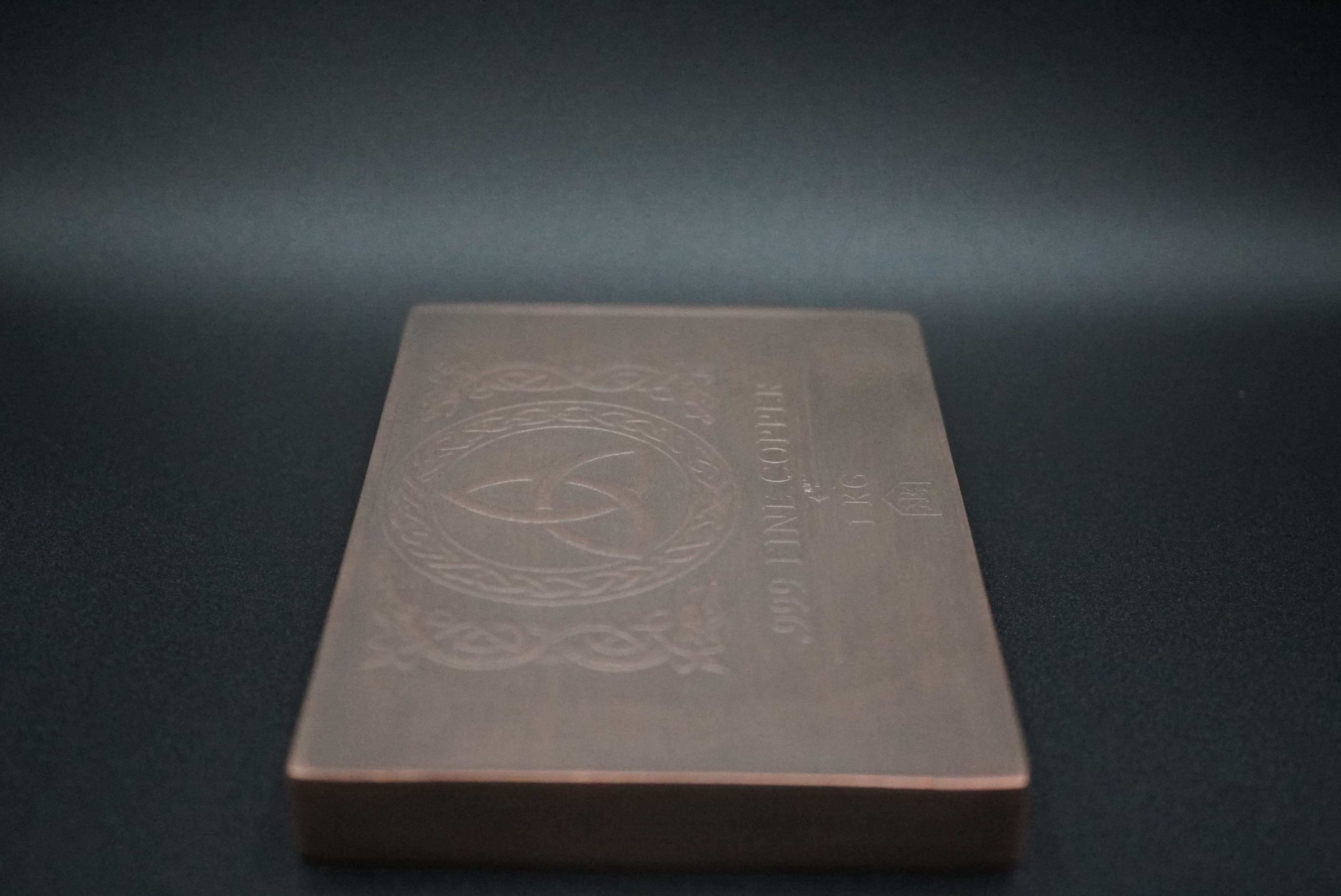 1 KG Viking Copper Bar Antiqued