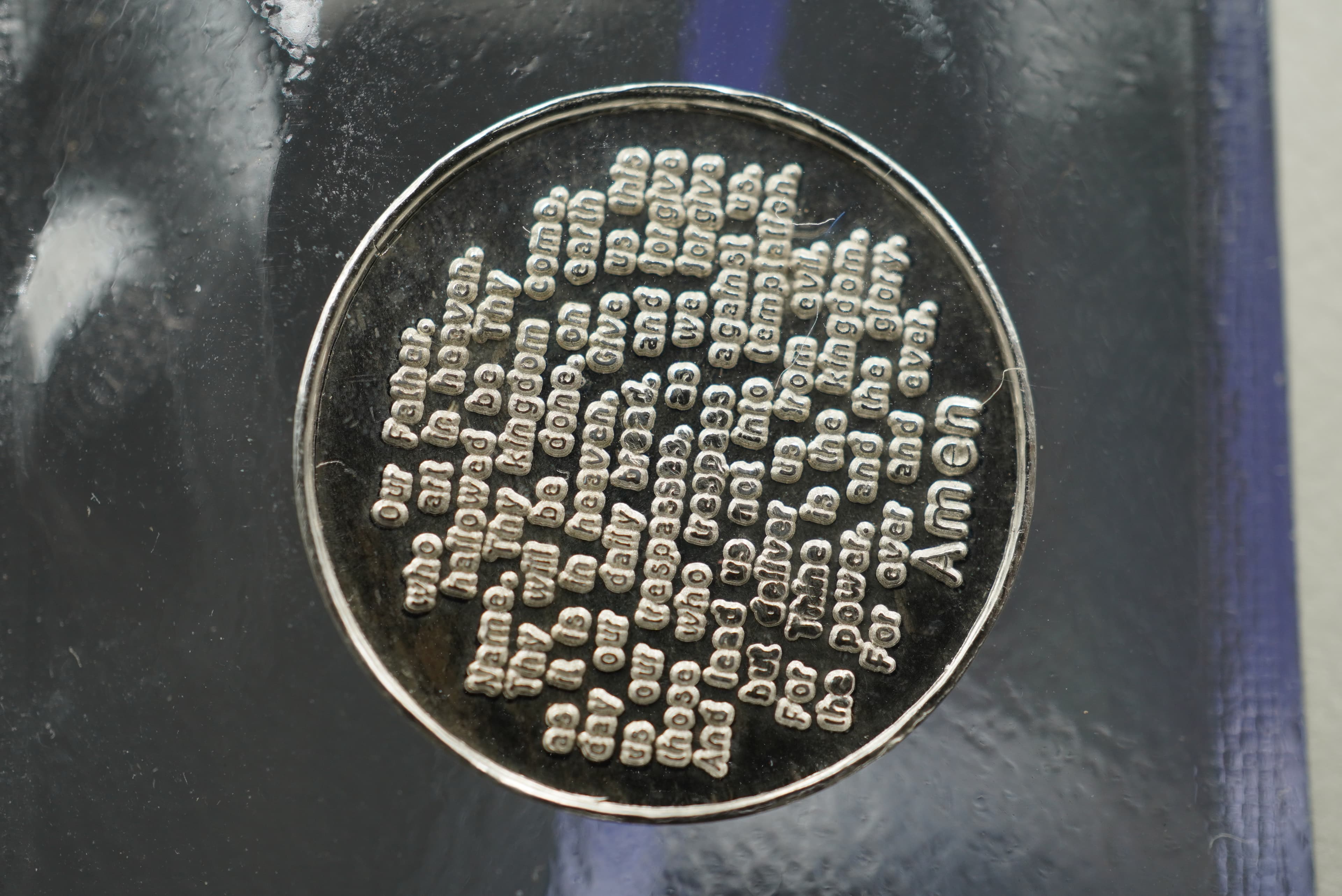 GRC Lord's Prayer Silver 5g coin