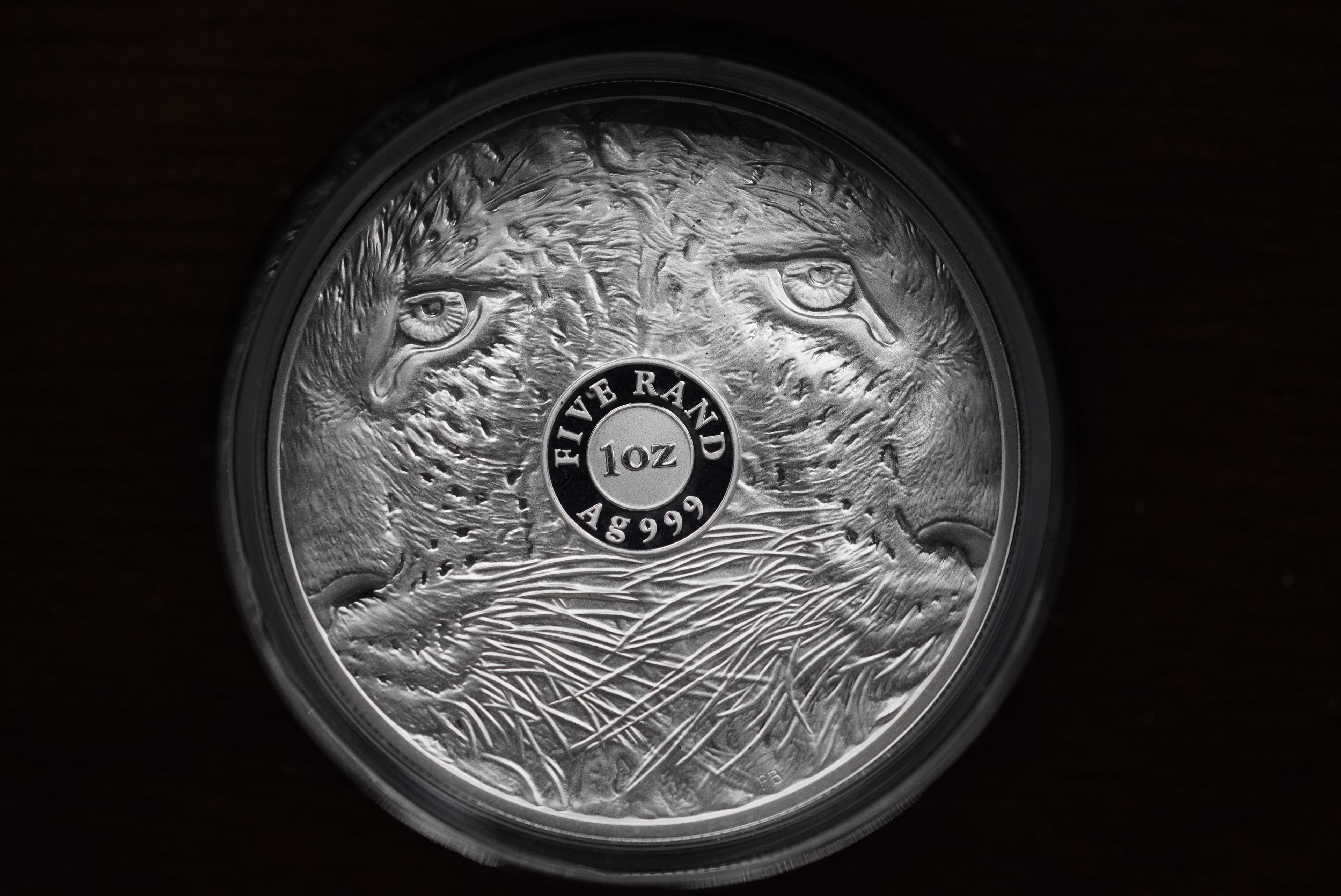 2023 S.Africa Fine Silver Combination Set- The Krugerrand and the African Big Five- Leopard Series II