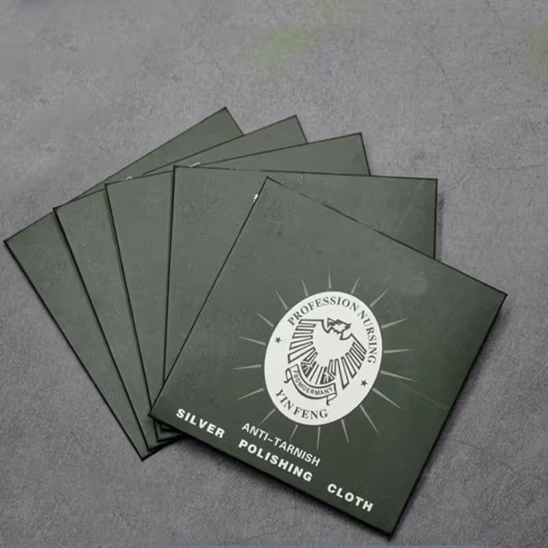 Ultra-fine microfiber silver cleaning cloth